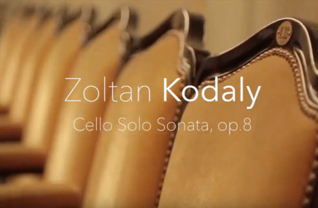 Aurélien Pascal - Z.Kodaly - Cello Solo Sonata op.8