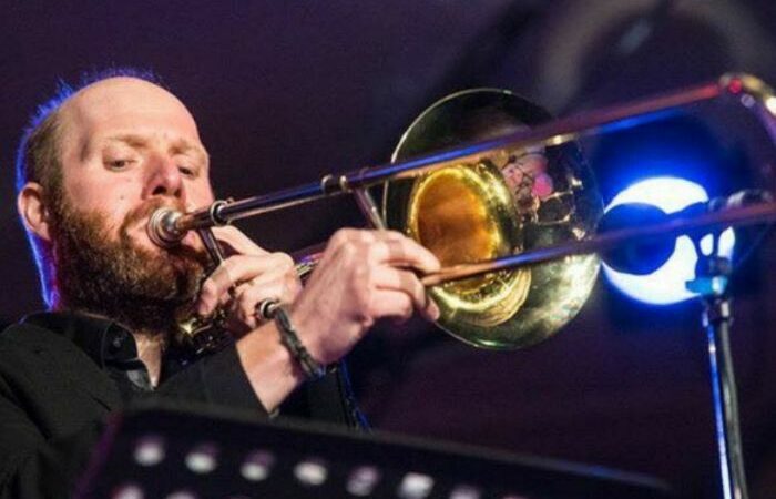 Olivier Lachurie et son trombone